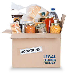 NC Legal Feeding Frenzy food bank donations